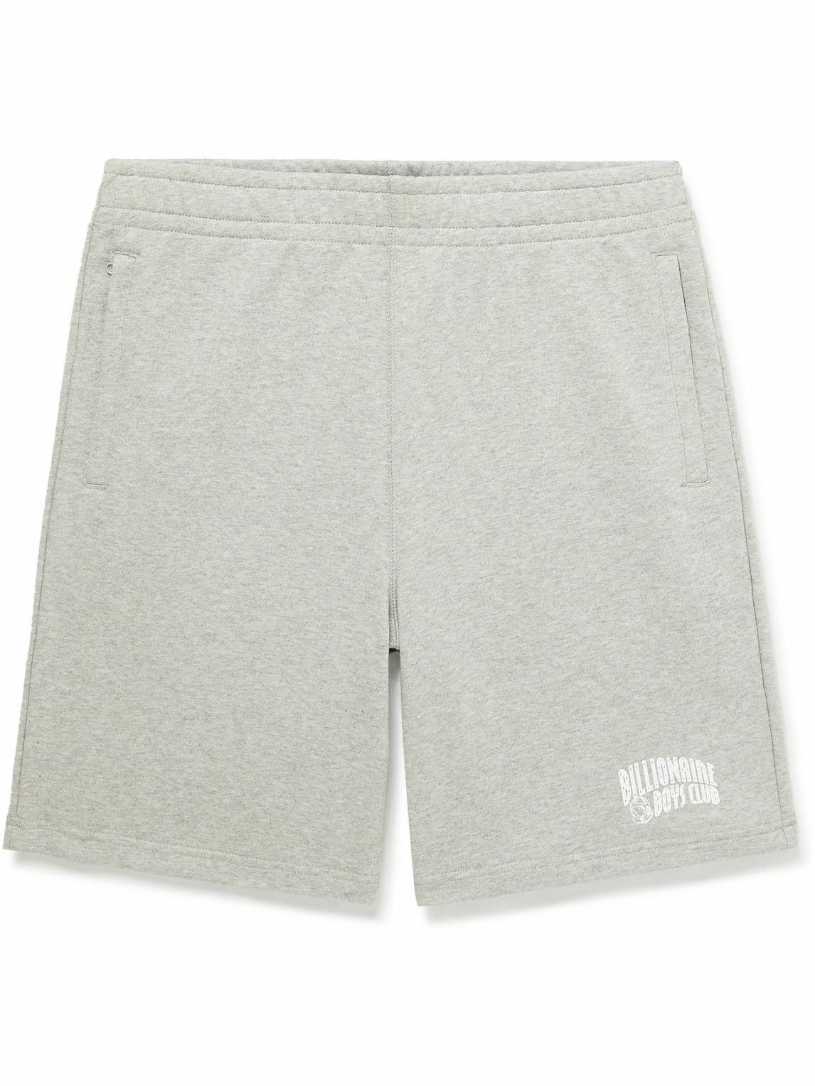 Billionaire Boys Club LogoPrint CottonJersey Shorts Gray