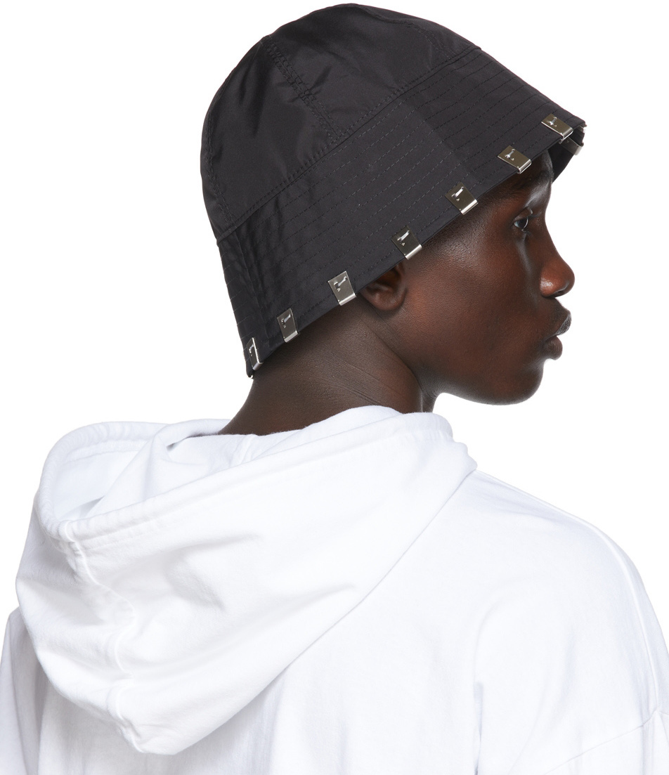 Mens Accessories Hats 1017 ALYX 9SM Cotton Bucket Hat in Black for Men 
