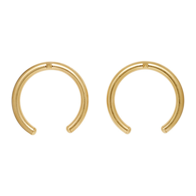 Valentino Gold Valentino Garavani Rockstud Earrings Valentino Garavani