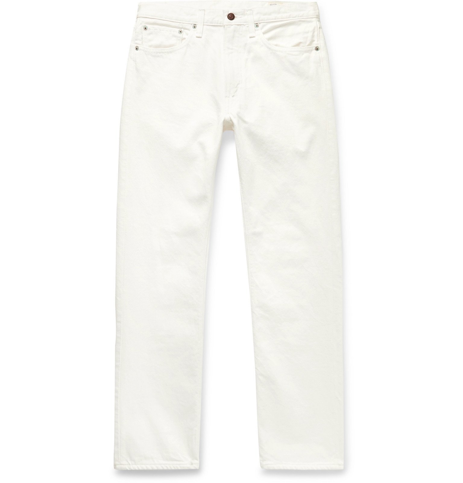 OrSlow - 107 Slim-Fit Denim Jeans - White orSlow