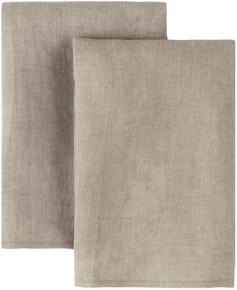 R+D.LAB Grey Hopsack Linen Napkin Set R+D.LAB