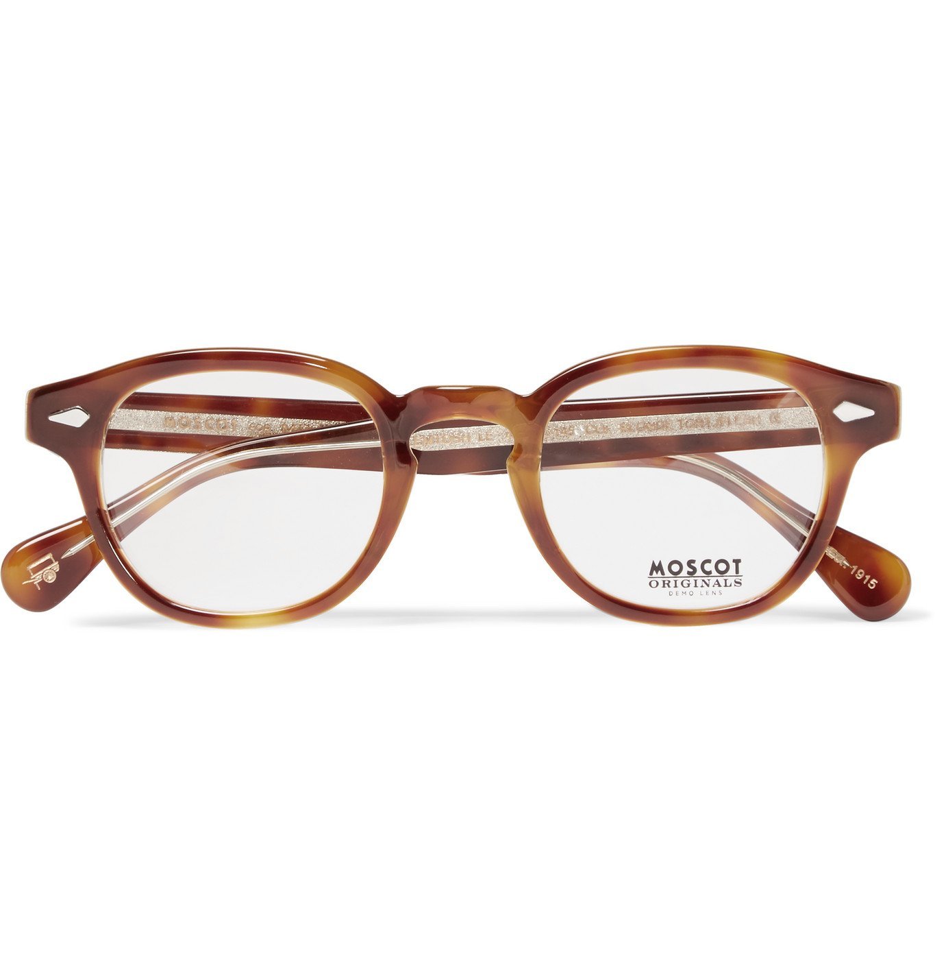 Moscot Lemtosh RoundFrame Tortoiseshell Acetate Optical Glasses