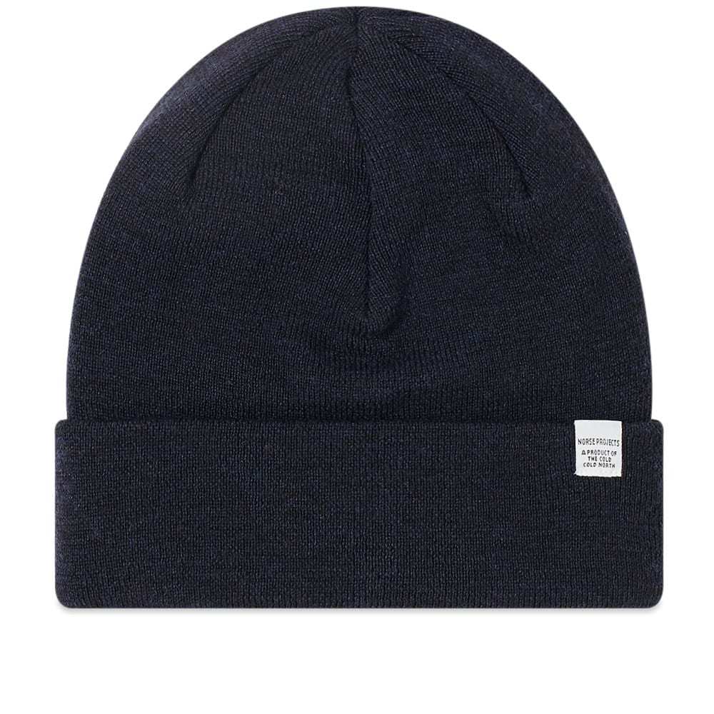 Norse Projects Top Beanie Dark Navy Norse Projects