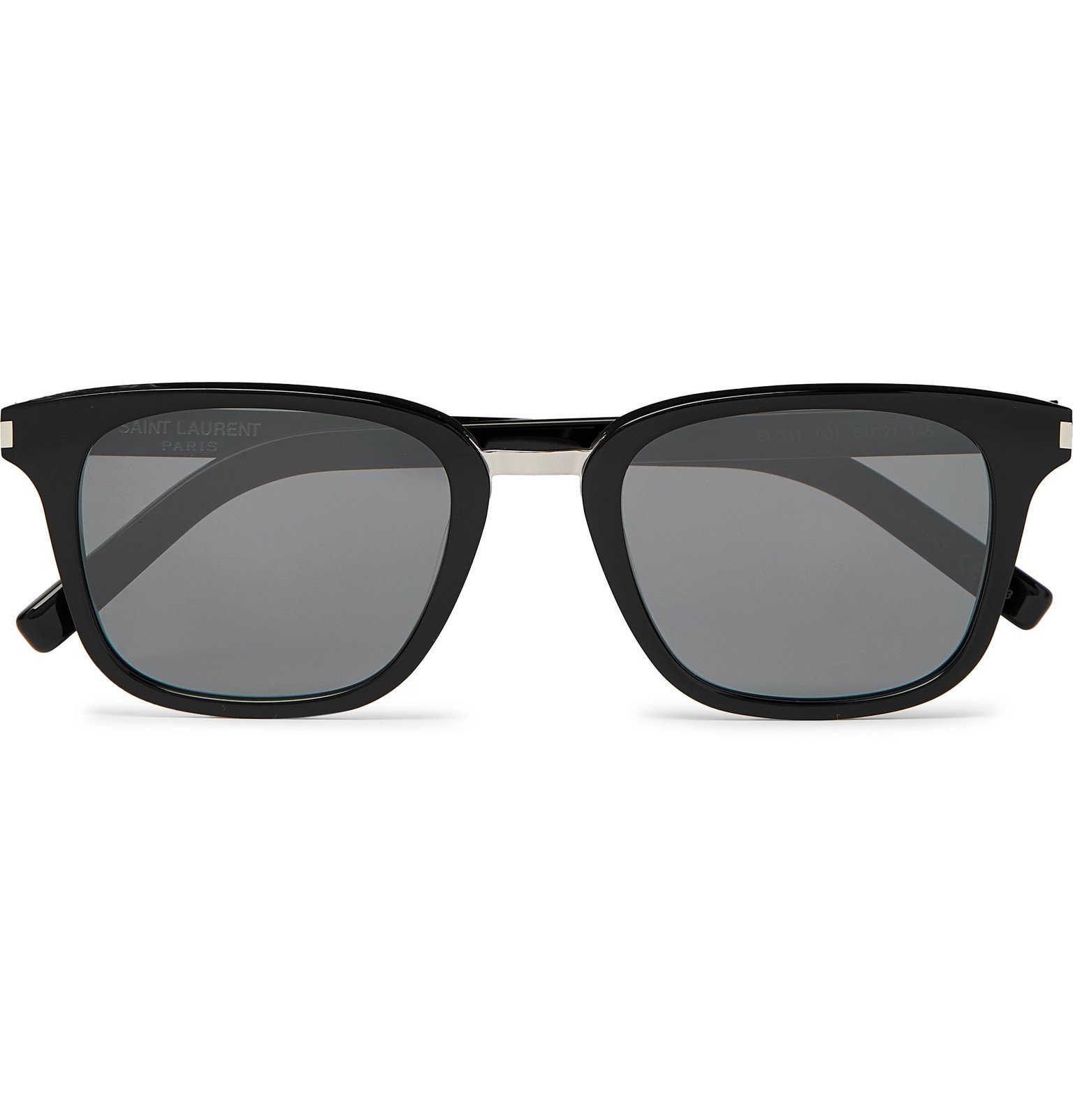 Saint Laurent Square Frame Acetate Sunglasses Black Saint Laurent