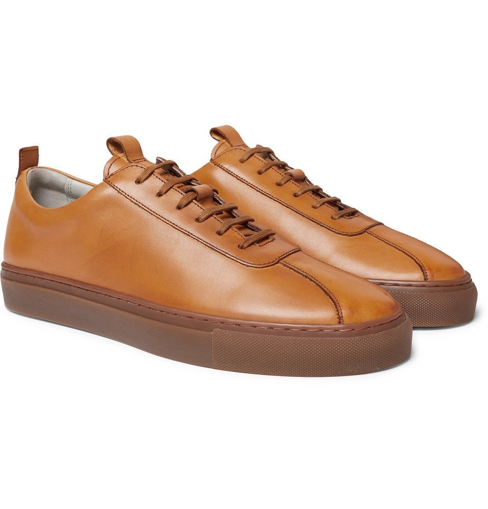 Grenson - Leather Sneakers - Brown Grenson