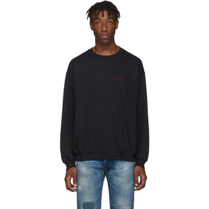 wacko maria american script sweatshirt