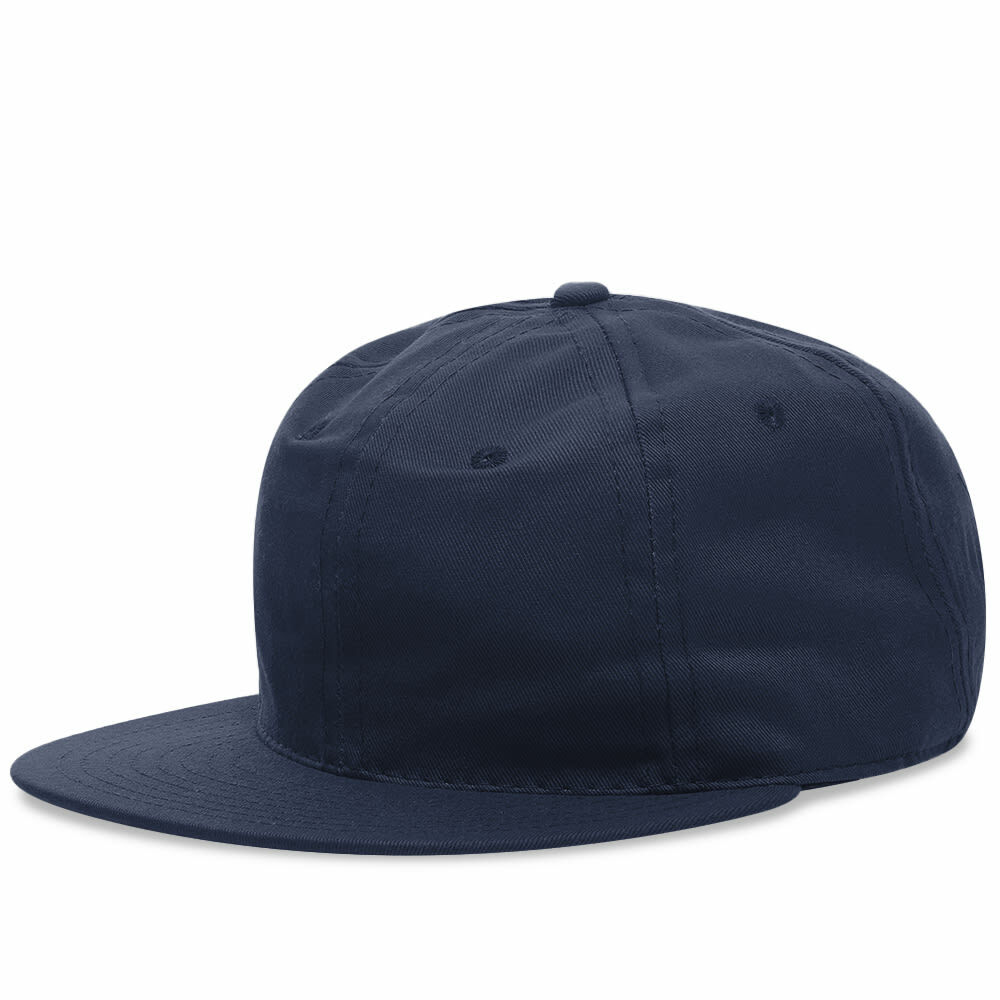 Ebbets Field Flannels Unlettered Cotton Cap in Navy Ebbets Field Flannels