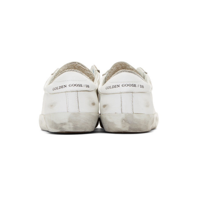 Golden Goose White Halleystar Sneakers Golden Goose Deluxe Brand