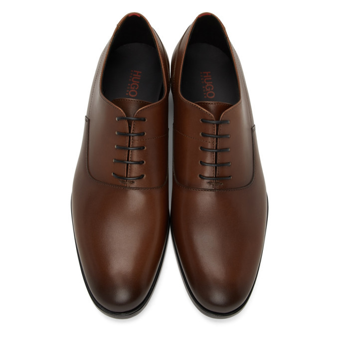 Hugo Brown Midtown Oxfords Hugo Boss