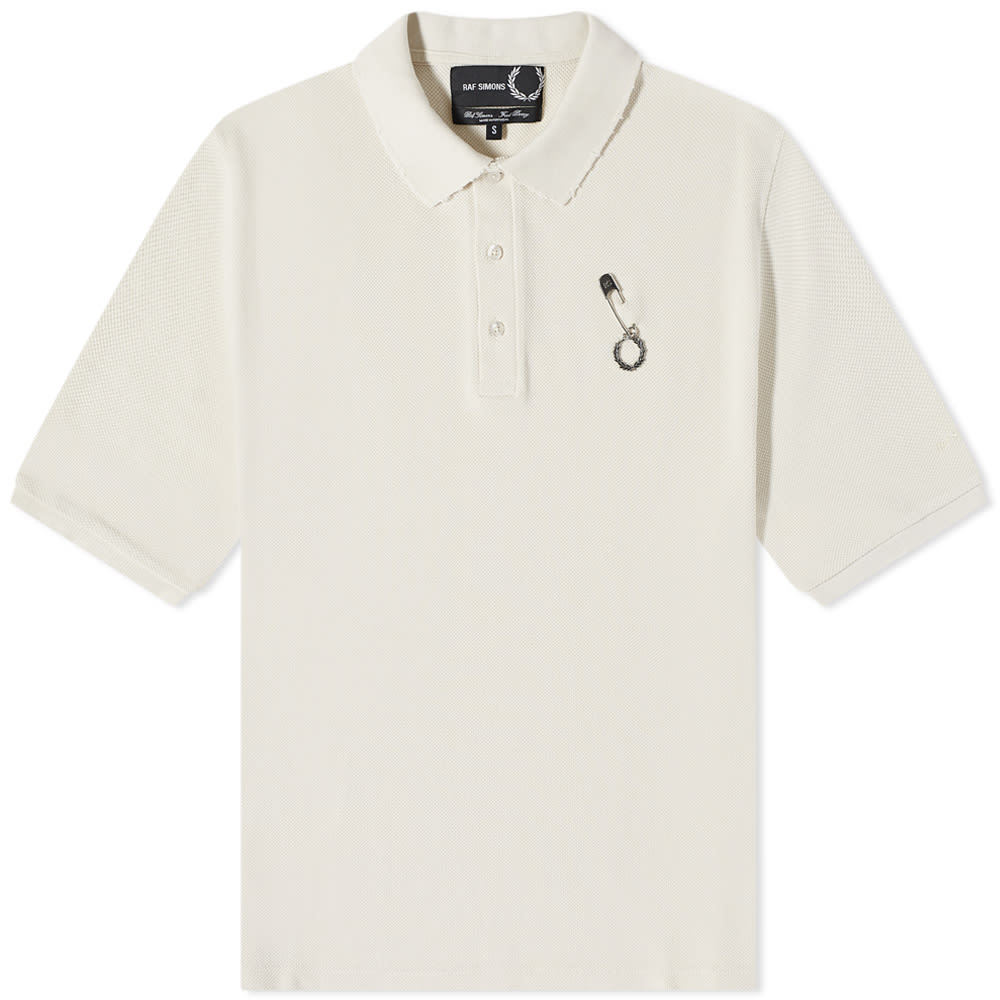 Fred Perry x Raf Simons Oversized Distressed Polo Fred Perry x Raf 