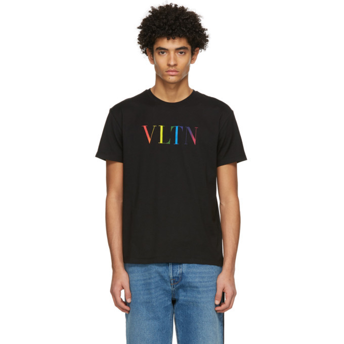 Valentino Black VLTN T Shirt Valentino