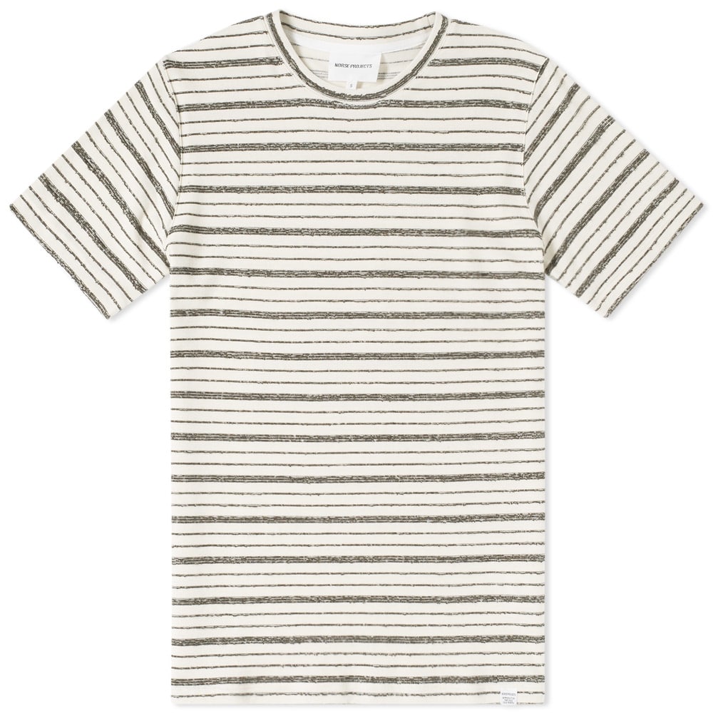 Norse Projects Niels Texture Stripe Tee Norse Projects
