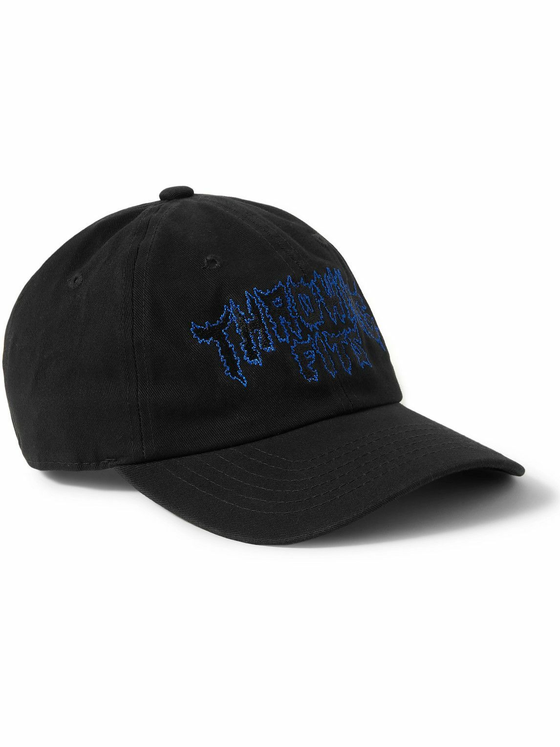 Throwing Fits LogoEmbroidered CottonTwill Baseball Cap
