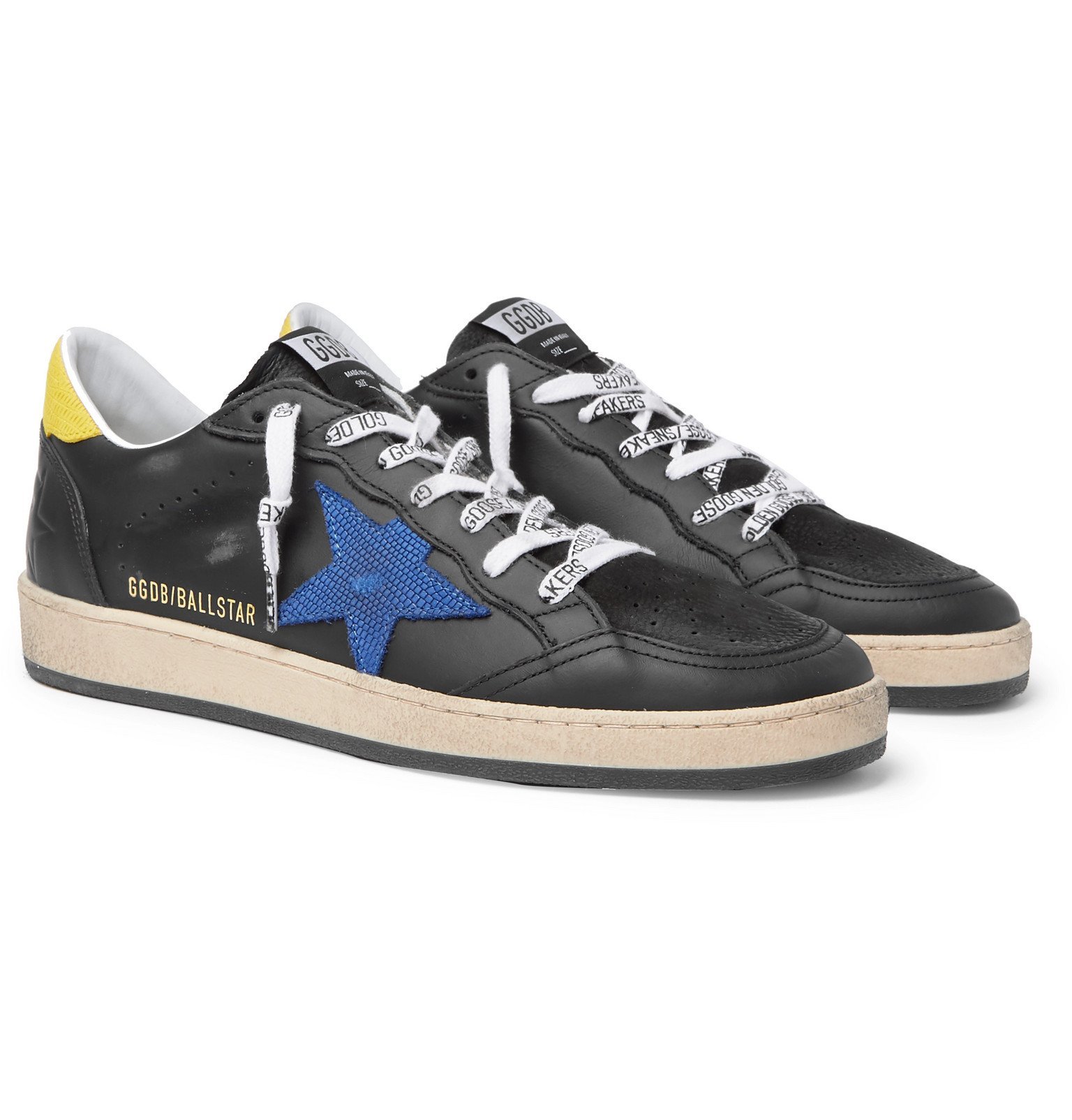 golden goose white lizard