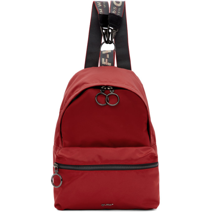 Off-White Red Mini Backpack Off-White