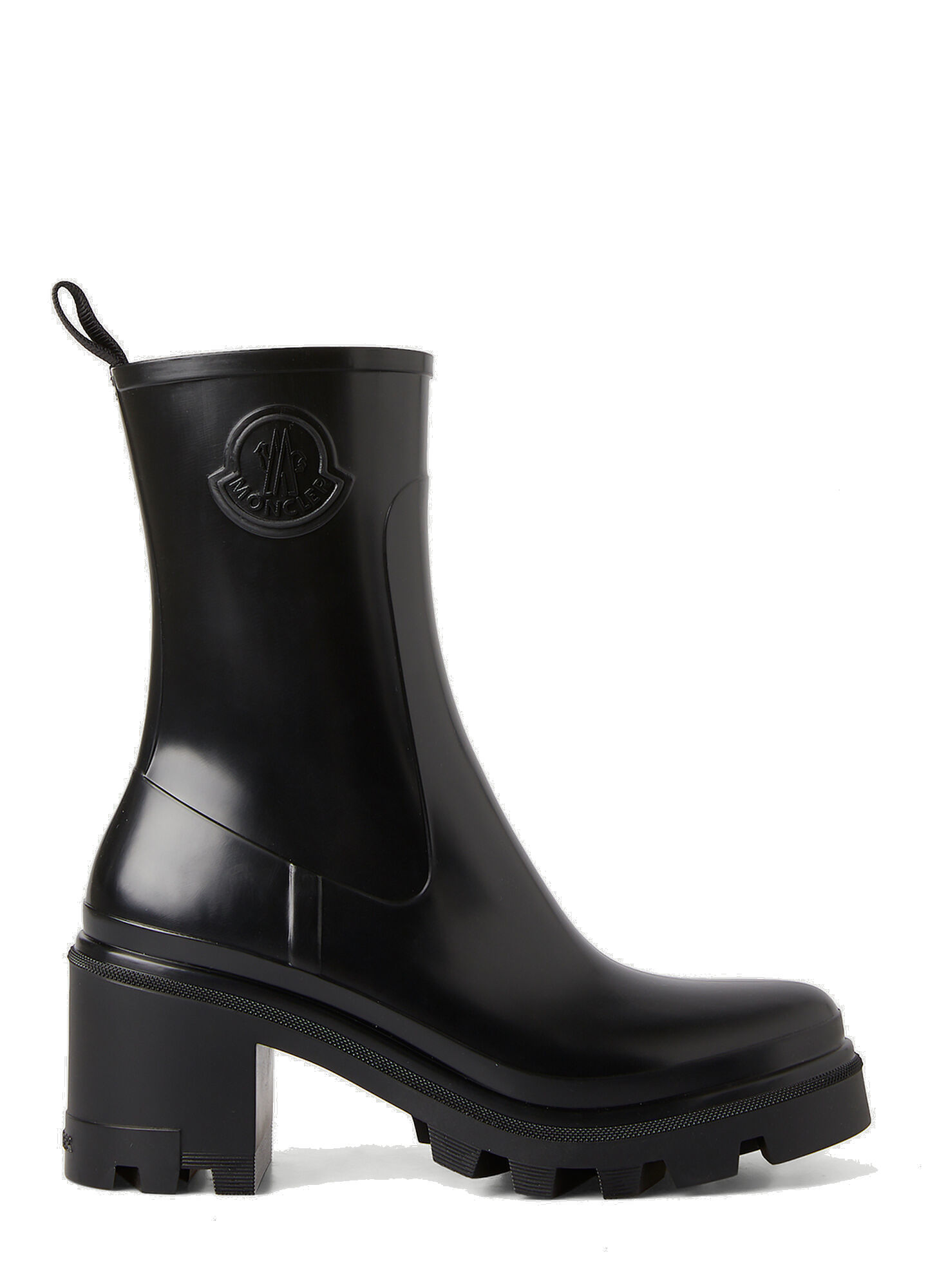 Loft Grip Rain Boots in Black Moncler