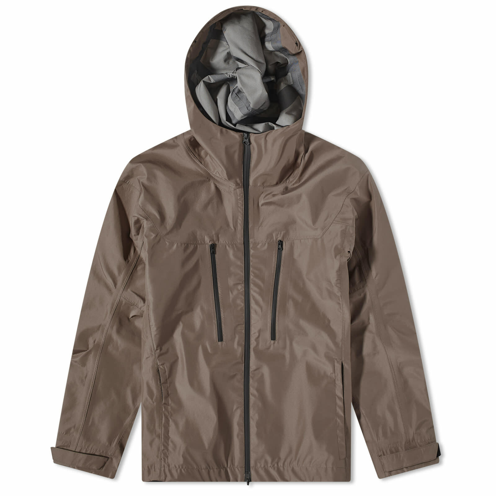 GR10K Men's Stash Shell 3L Jacket in Tortora GR10K