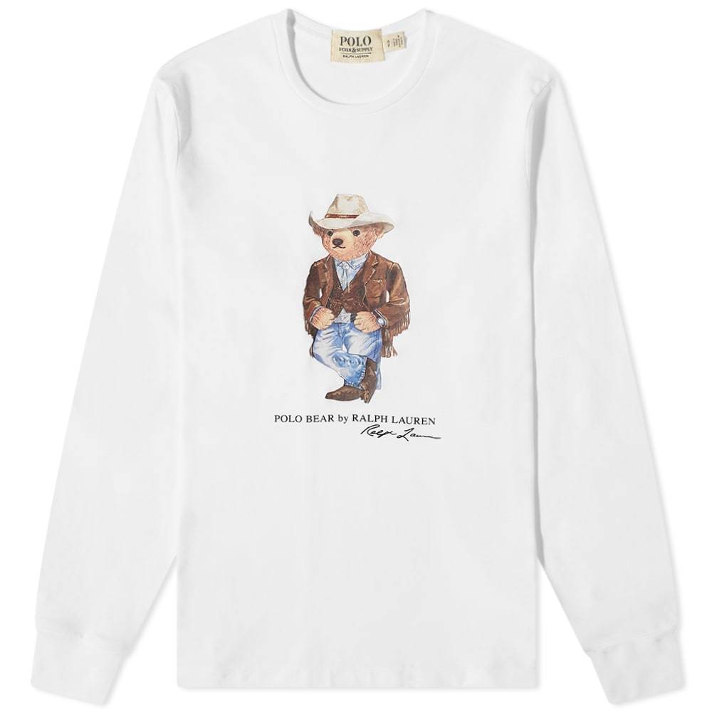 Polo Ralph Lauren Long Sleeve Cowboy Bear Tee