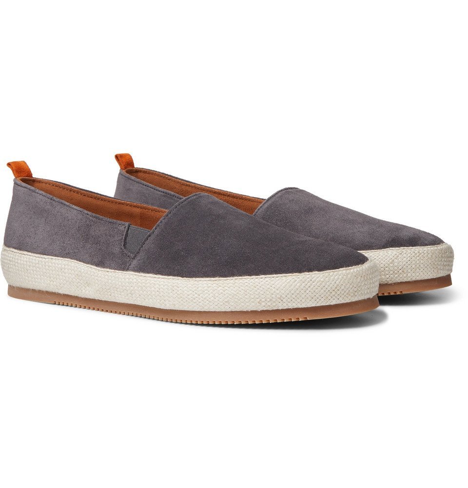 mulo suede espadrilles