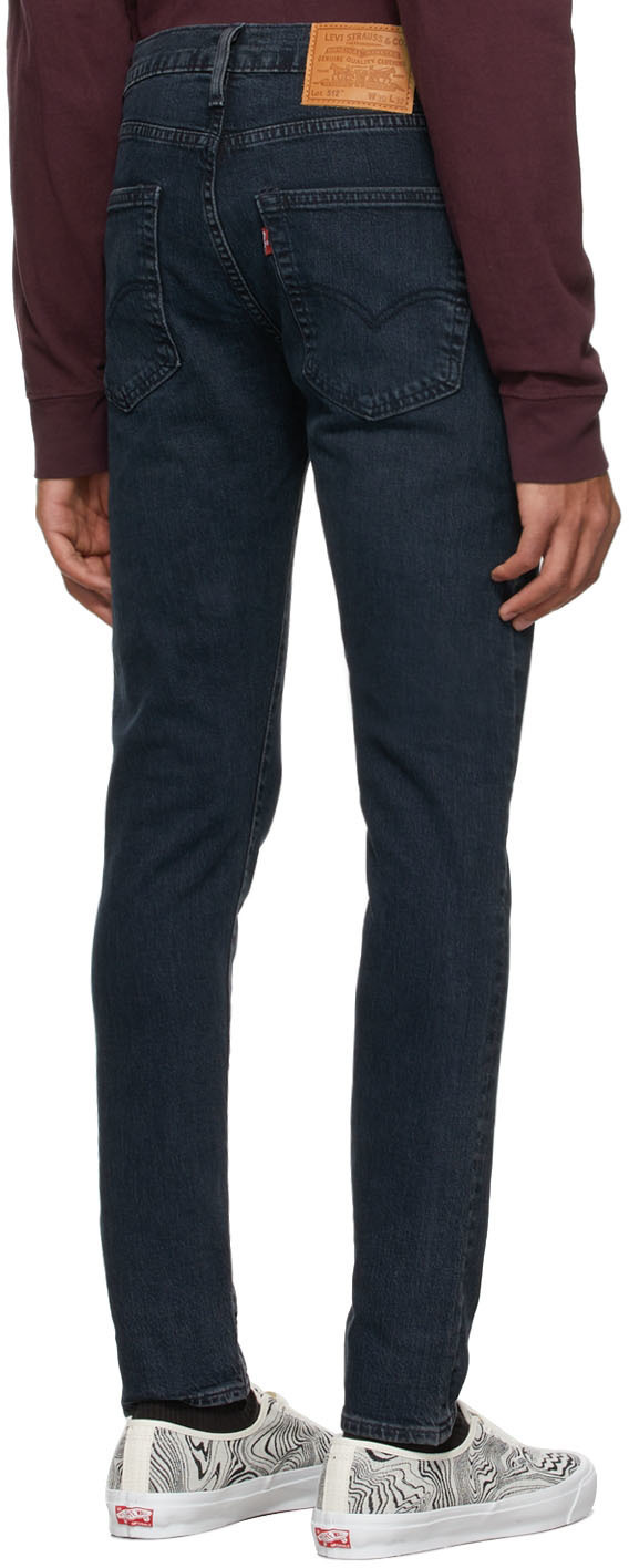 Levi's Navy 512 Slim Taper Jeans