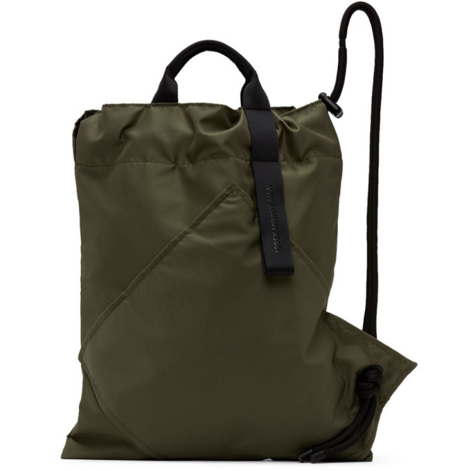 Issey Miyake Men Khaki Kinchaku Backpack Issey Miyake Men