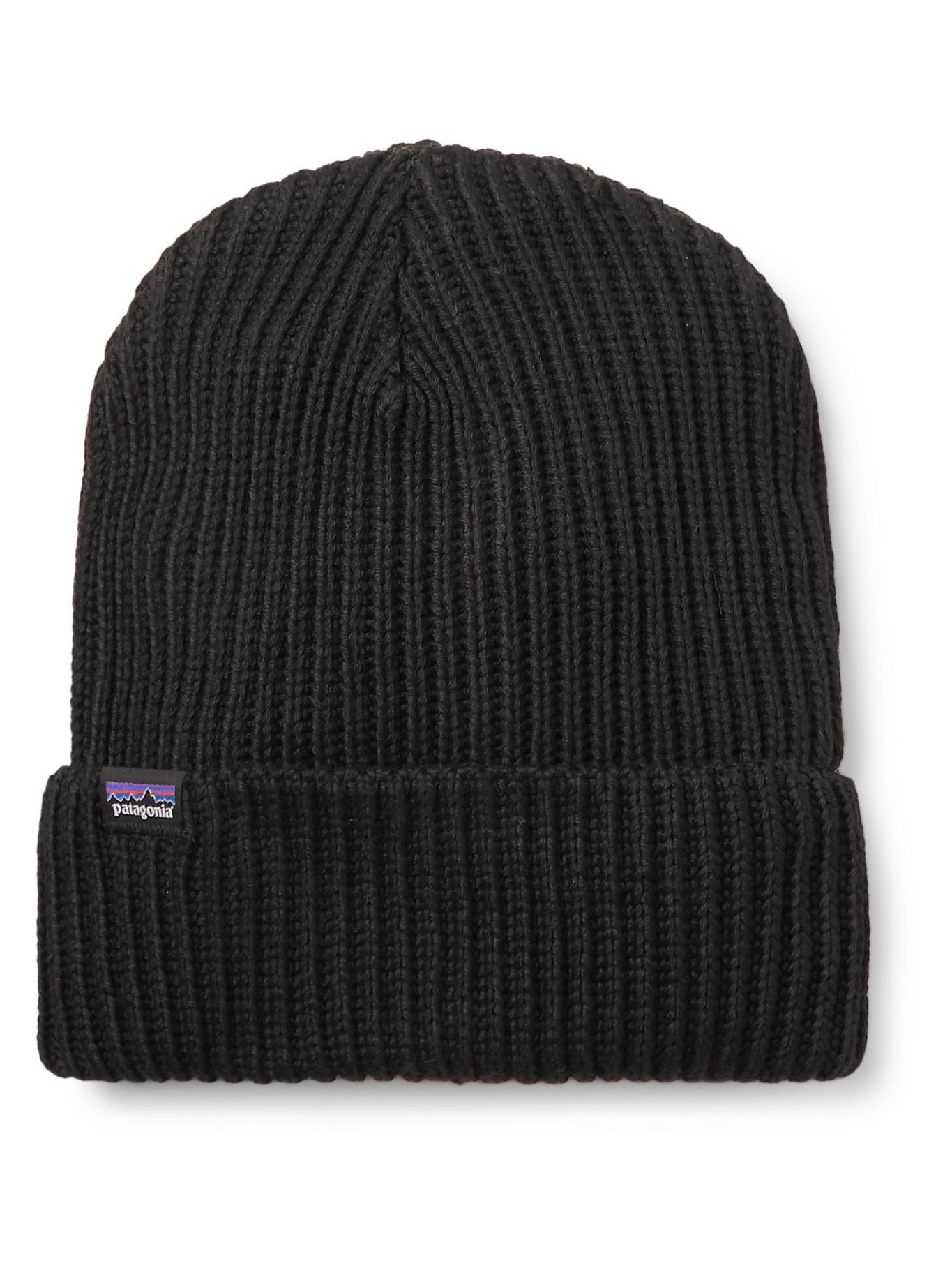 Patagonia Fisherman LogoAppliquéd RibbedKnit Beanie Patagonia
