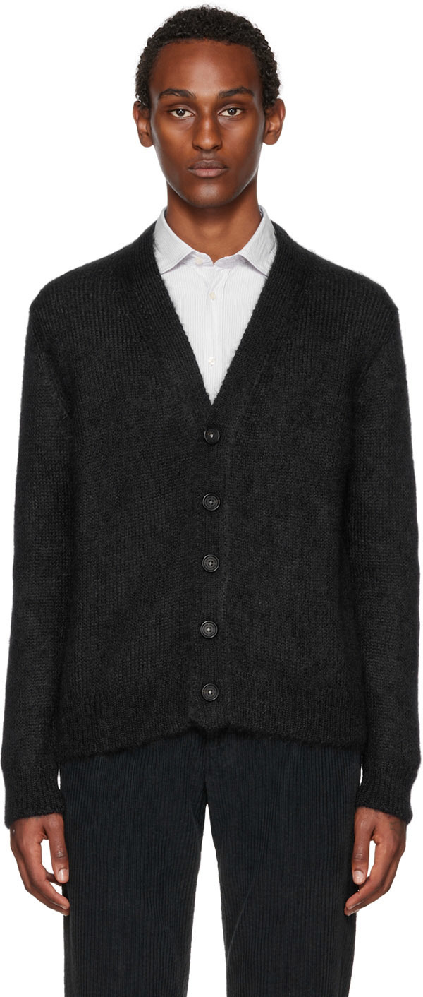 Massimo Alba Black Cody Cardigan Massimo Alba