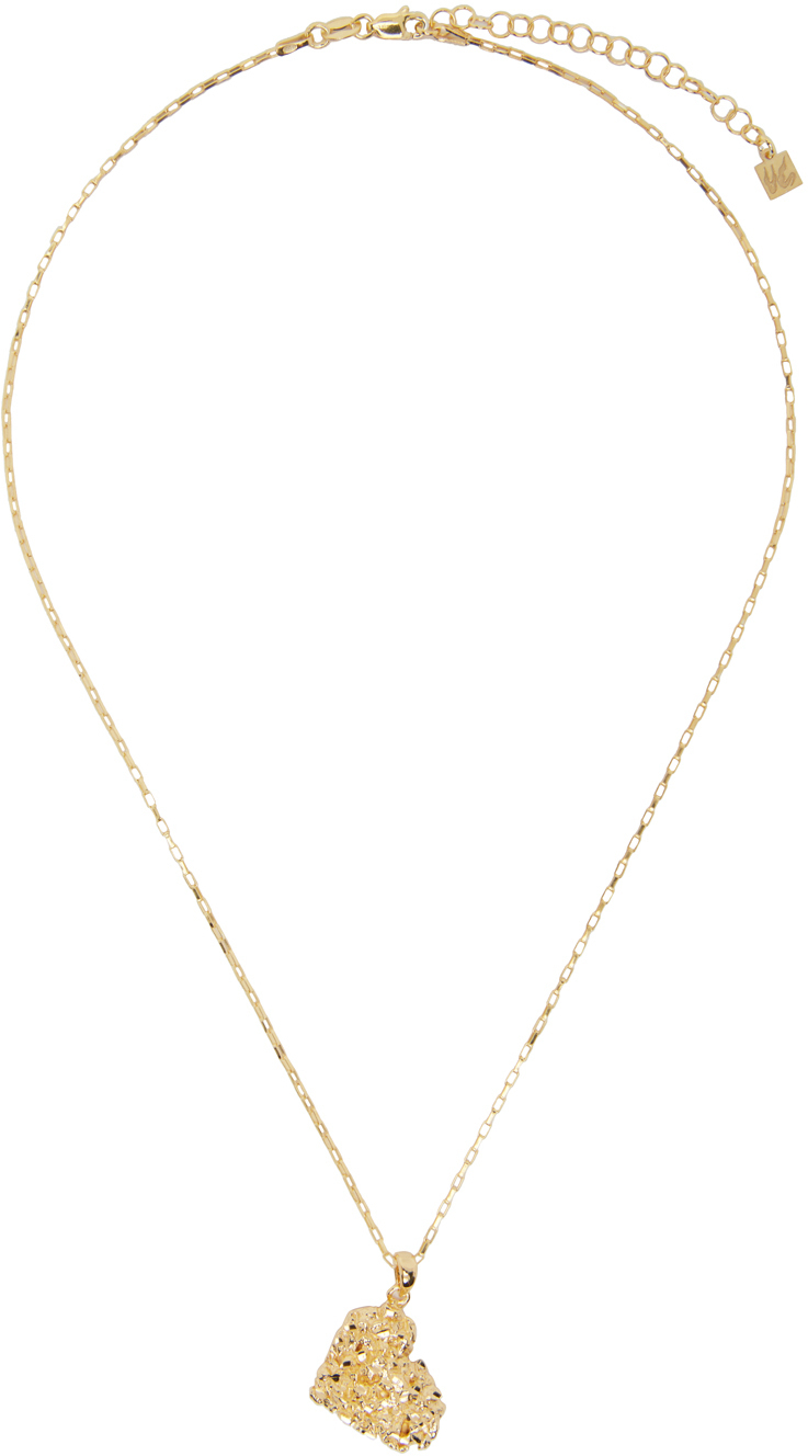 Photo: Veneda Carter Gold Vertical Heart VC014 Necklace