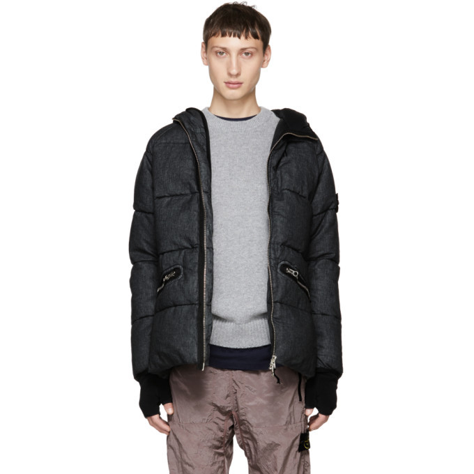 stone island black cargo