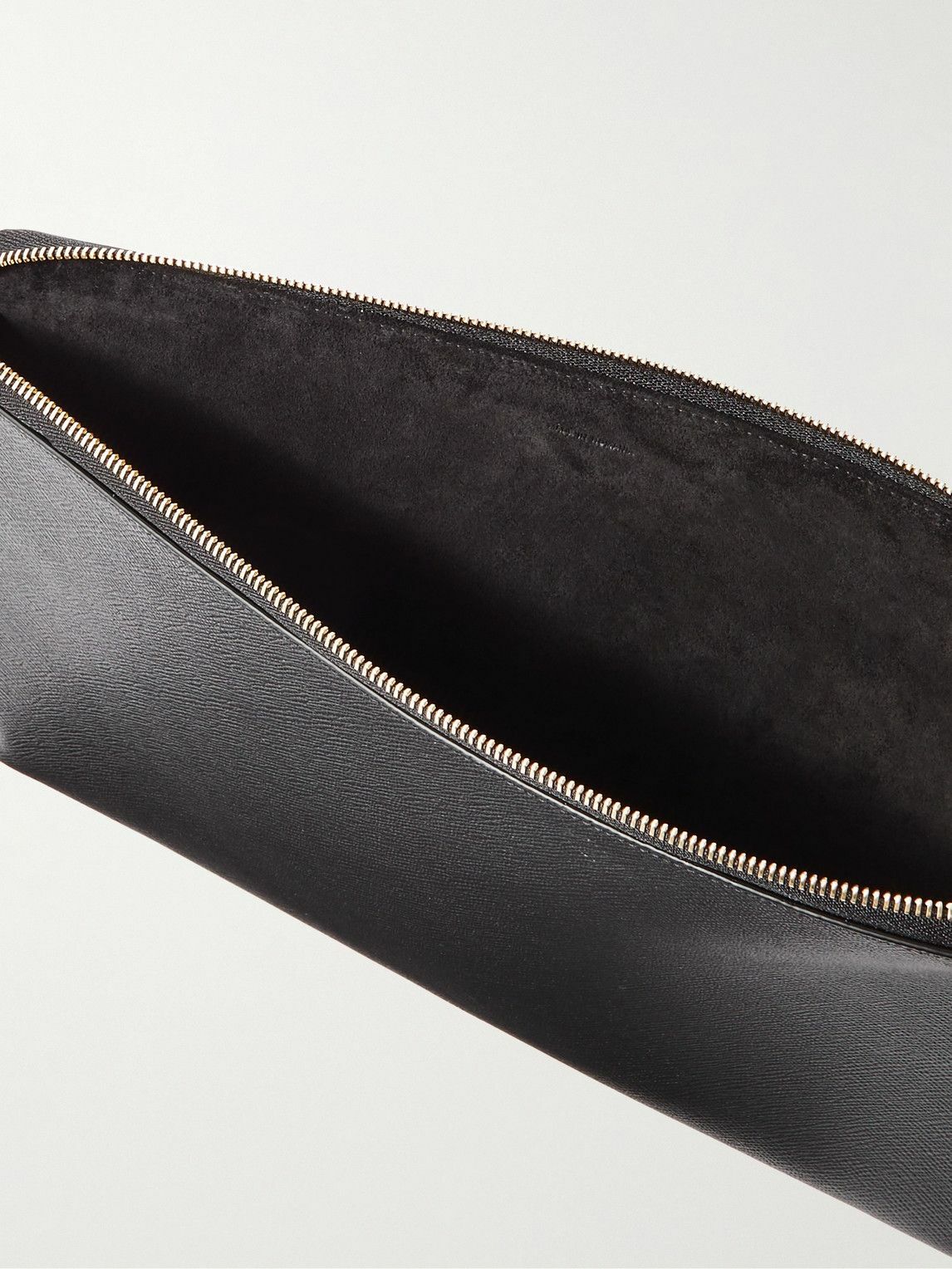 Smythson Panama CrosGrain Leather Laptop Case Smythson