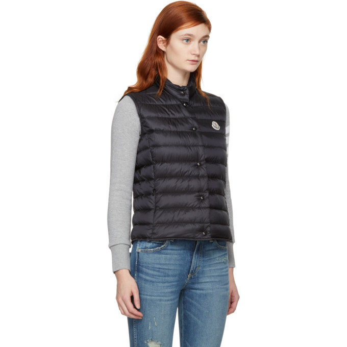 moncler black down liane vest moncler black down liane vest