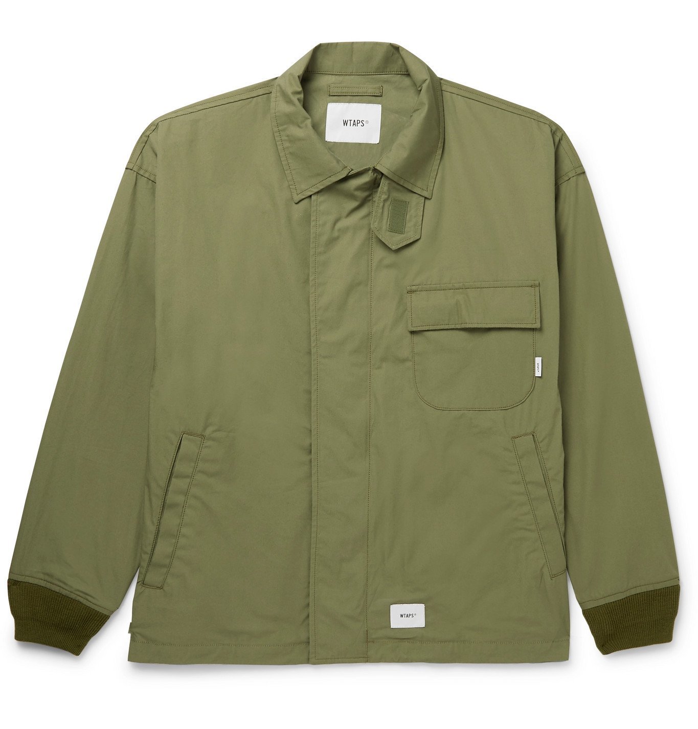 WTAPS - Printed Cotton Jacket - Green WTAPS