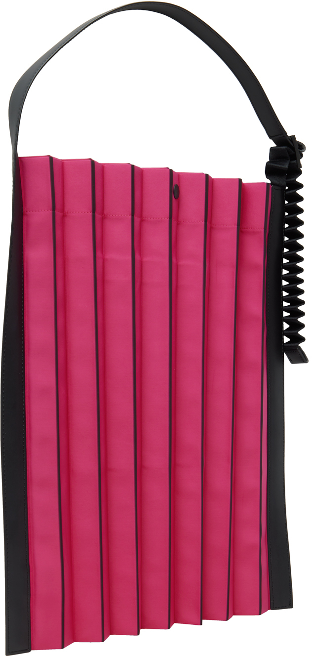Pleats Please Issey Miyake Pink Accordion Pleats Bag Pleats Please Issey Miyake