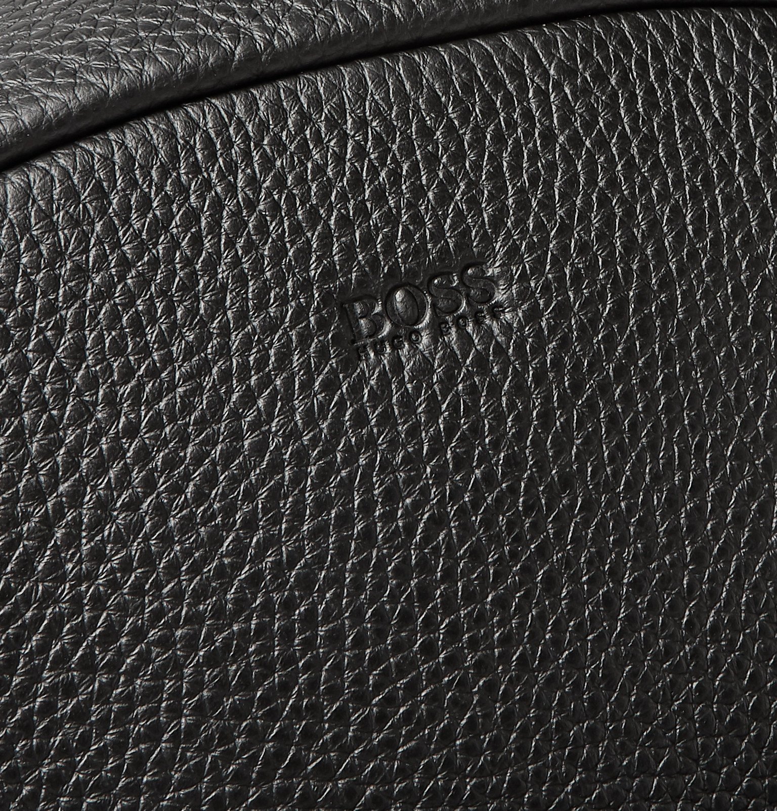 Hugo Boss Crosstown FullGrain Leather Backpack Black Hugo Boss