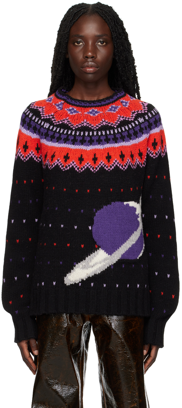 MSGM Black Space Sweater MSGM