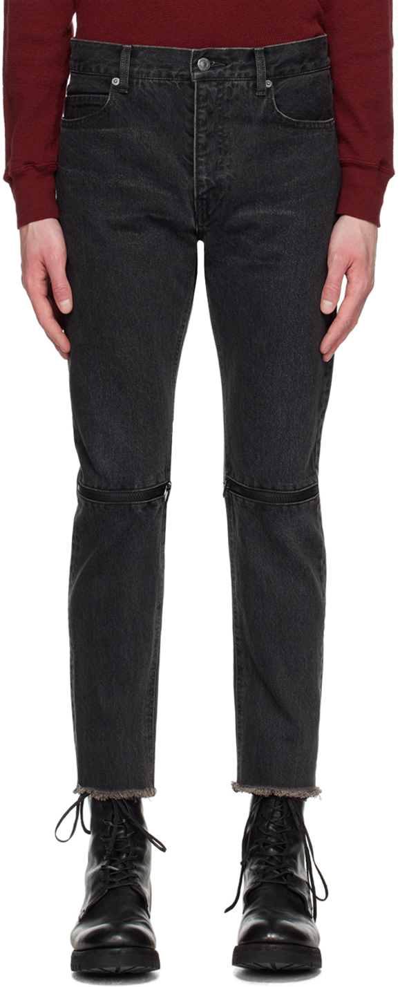 Undercover Black Zip Jeans Undercover