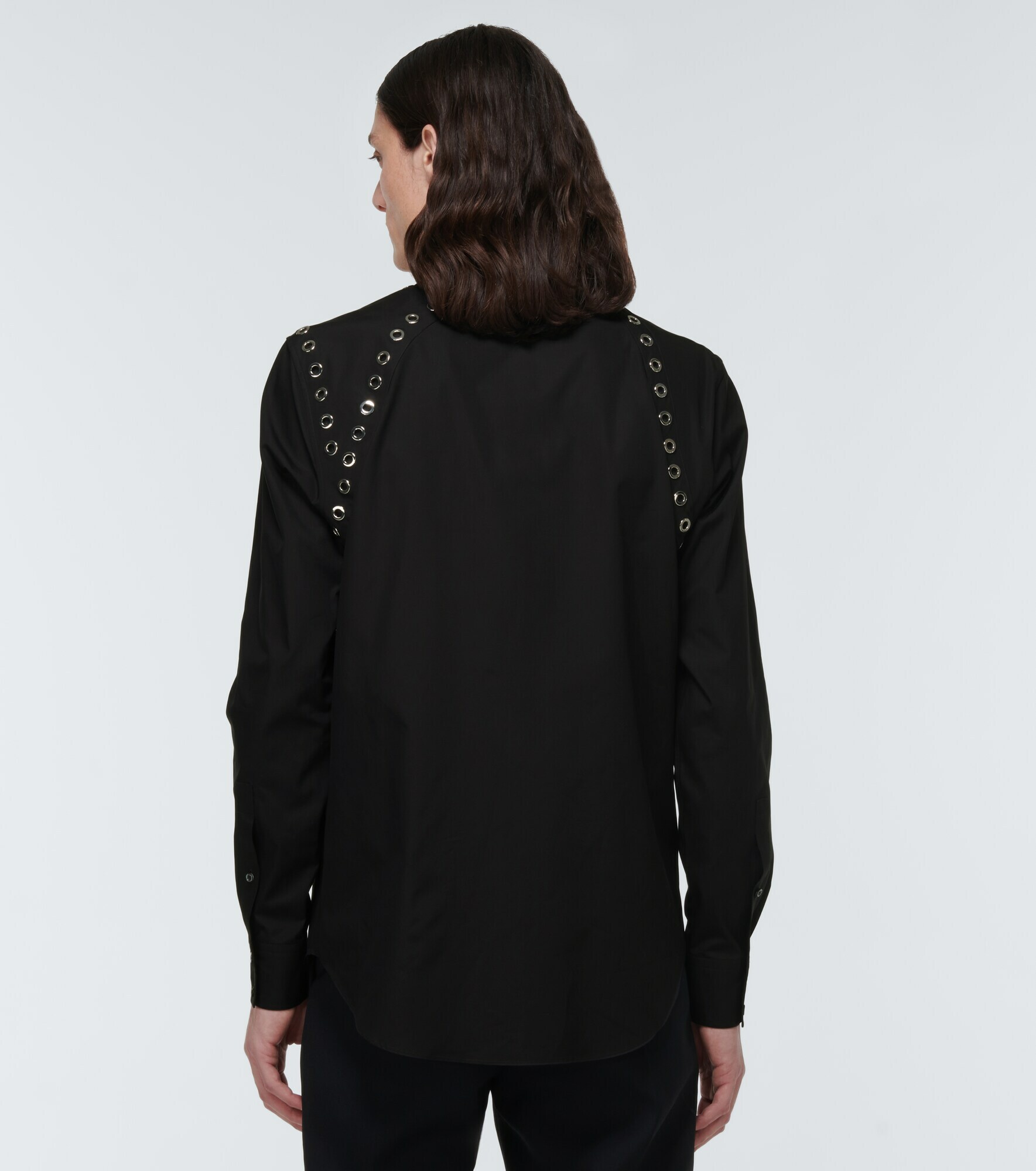 Alexander McQueen Harness poplin shirt Alexander McQueen