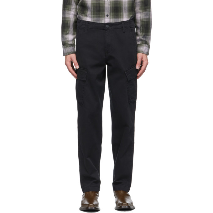 Levis Black Tapered Cargo Pants Levis