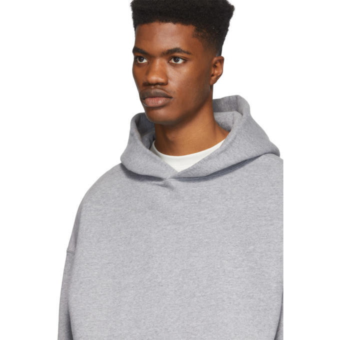 Essentials Grey Reflective Pullover Hoodie Essentials