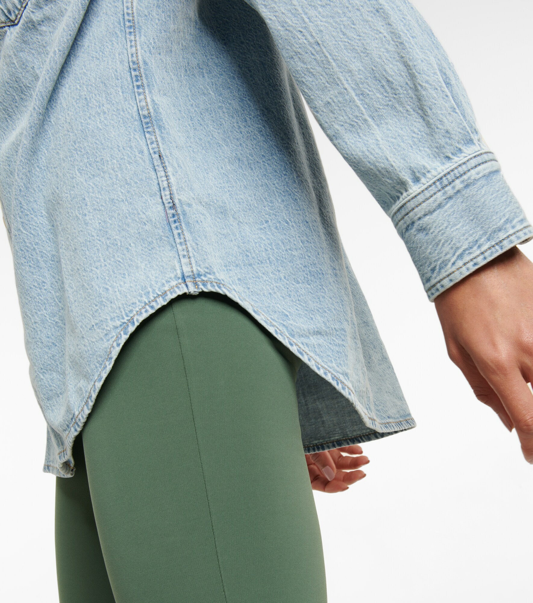 Wardrobe.NYC Denim shirt WARDROBE.NYC