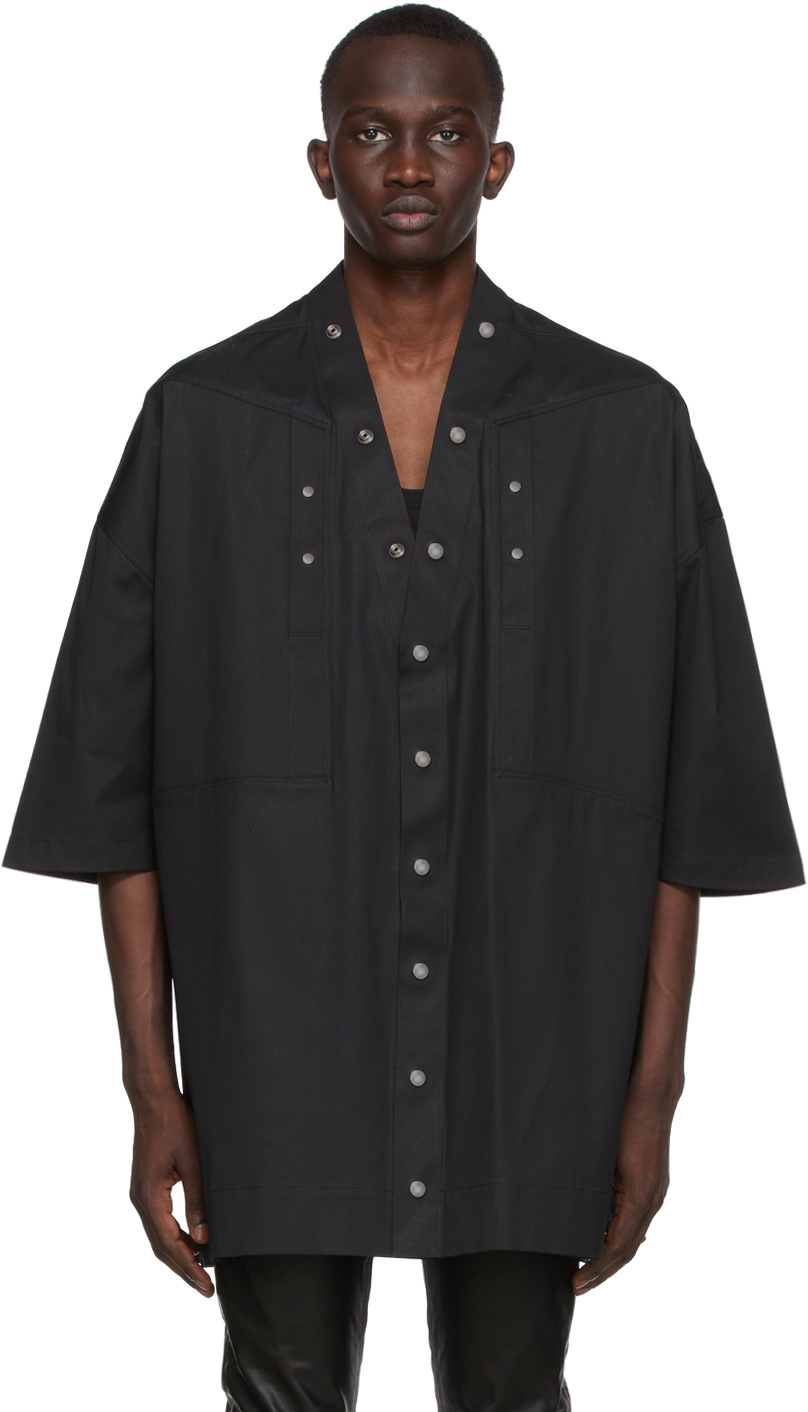 Rick Owens Black Faun Shirt Rick Owens