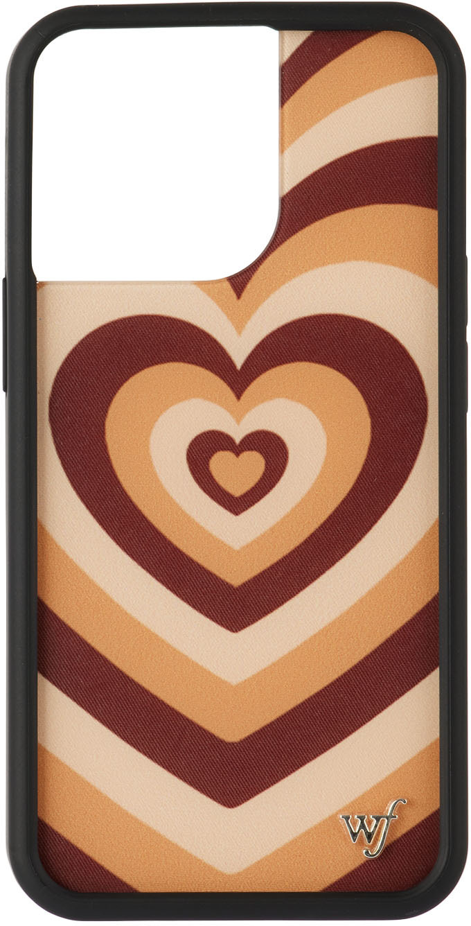 Wildflower Brown Latte Love iPhone 13 Pro Case