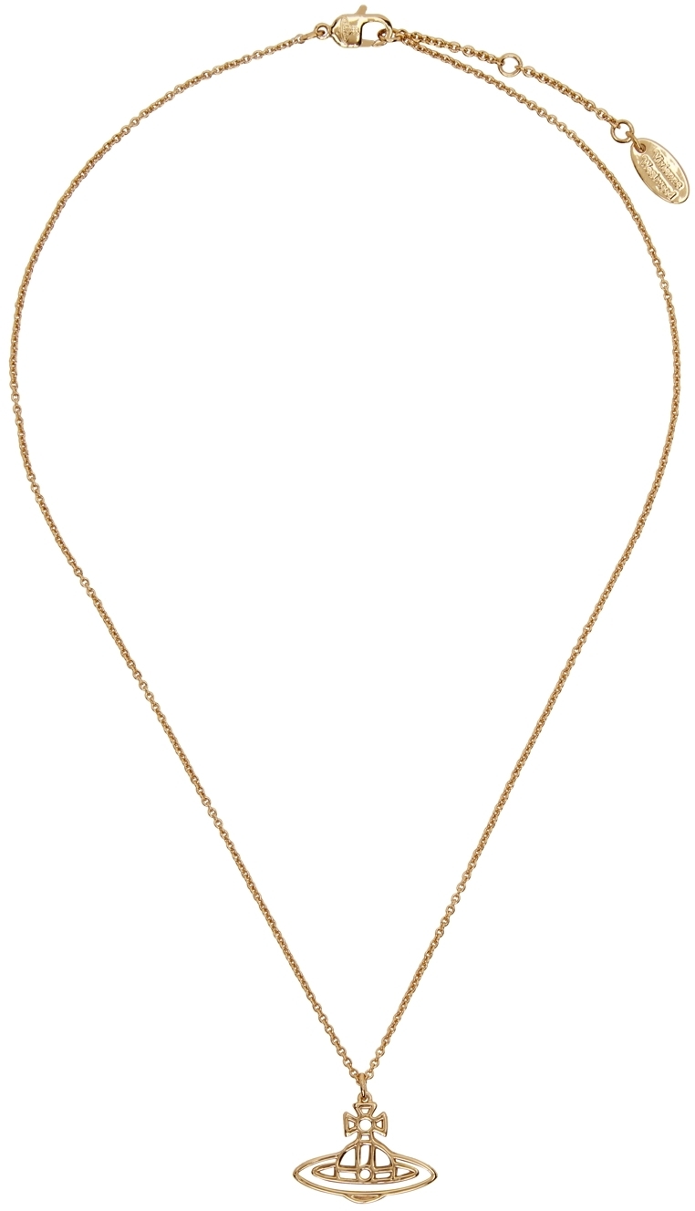 Short Flat Orb Necklace Vivienne Westwood
