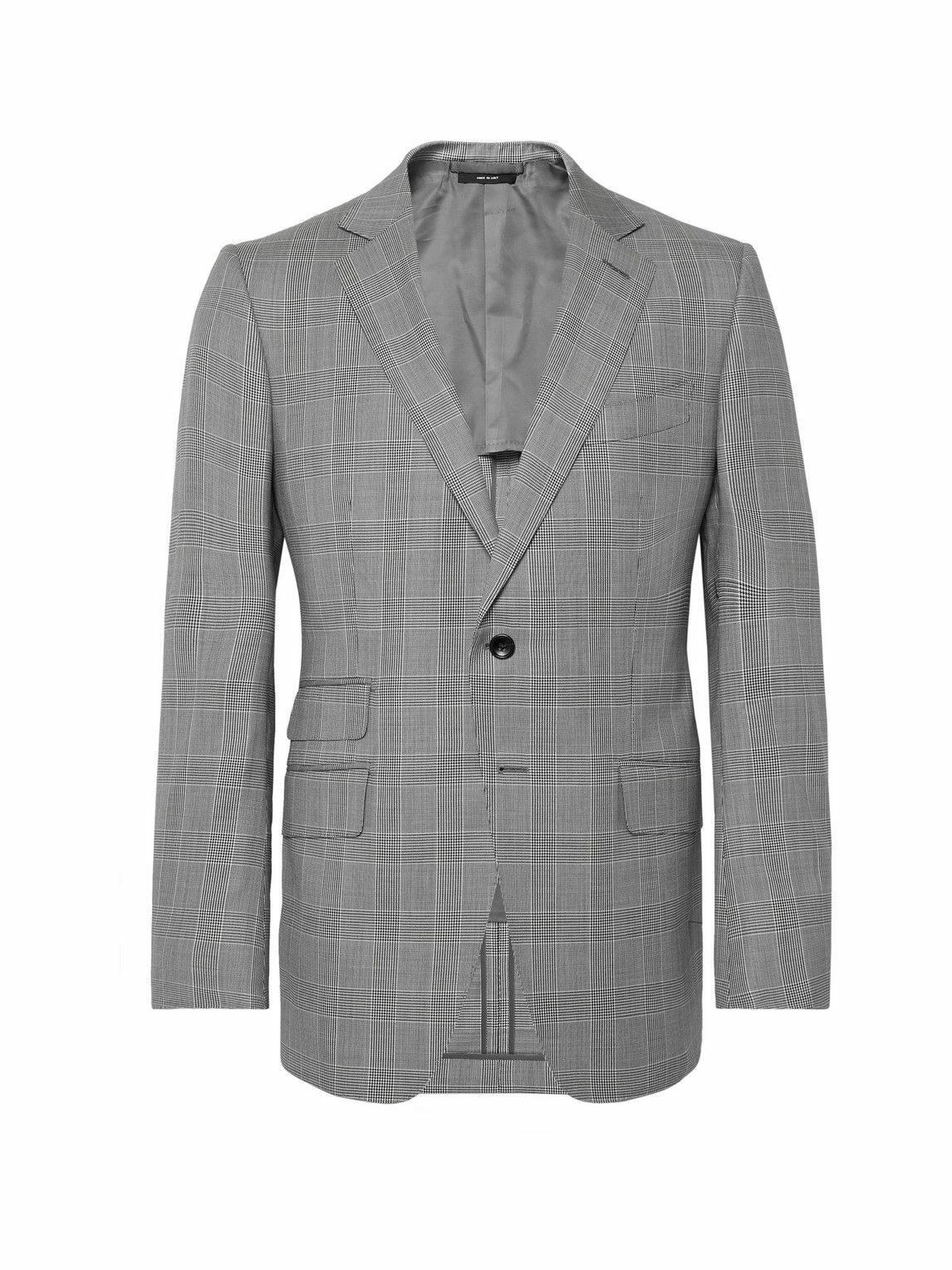 TOM FORD - O'Connor Slim-Fit Prince of Wales Checked Wool Suit Jacket ...