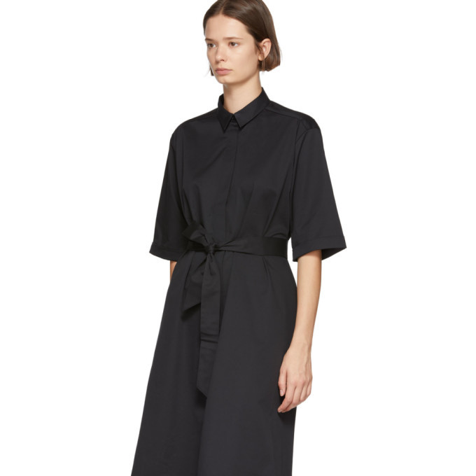 YMC Black Joan Shirt Dress YMC