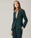 Brooks Brothers Women's Stretch Wool Jacket | Dark Green