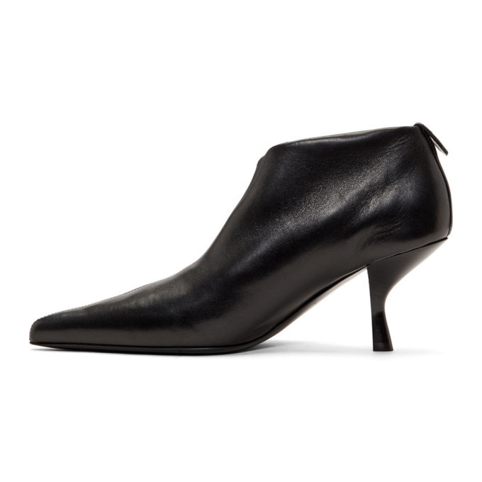 the row bourgeoise leather ankle boots