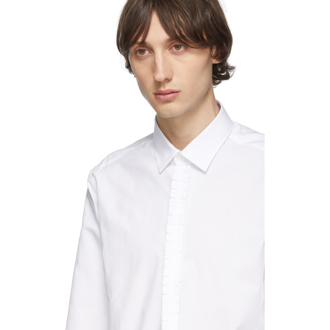 Lanvin White Ruffle Shirt Lanvin