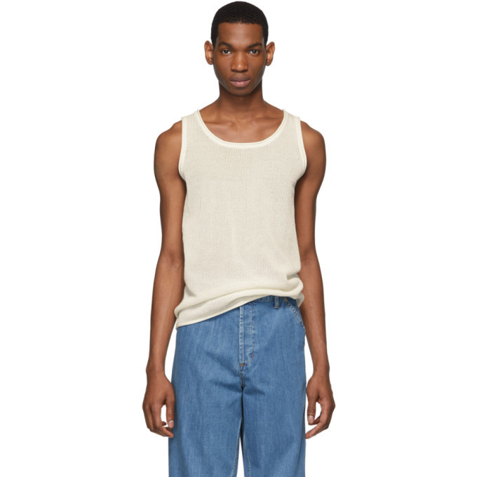 Jacquemus Off-White Le Marcel Tank Top Jacquemus