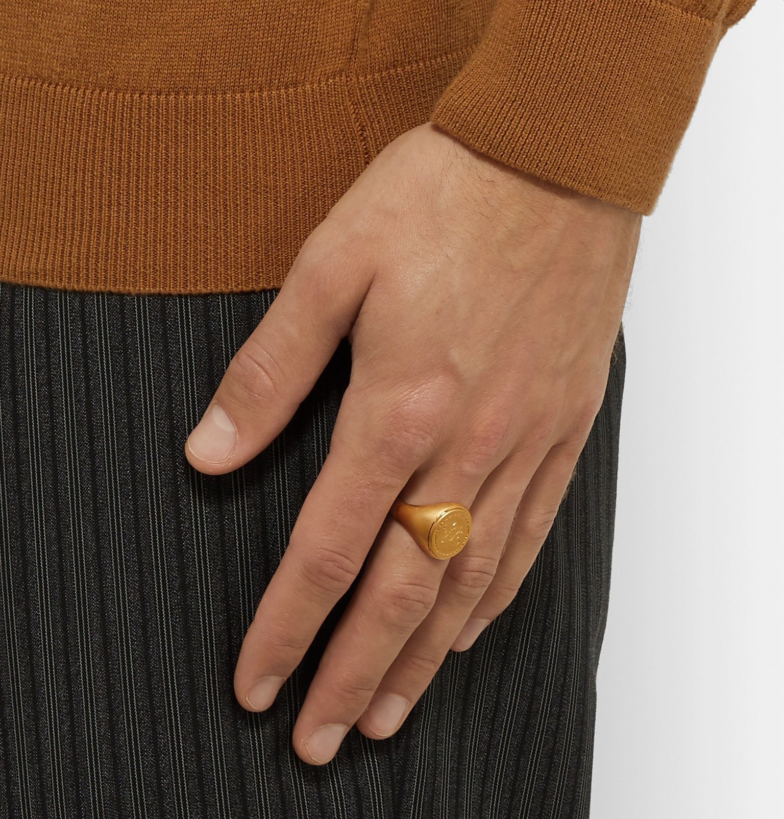 fendi signet ring